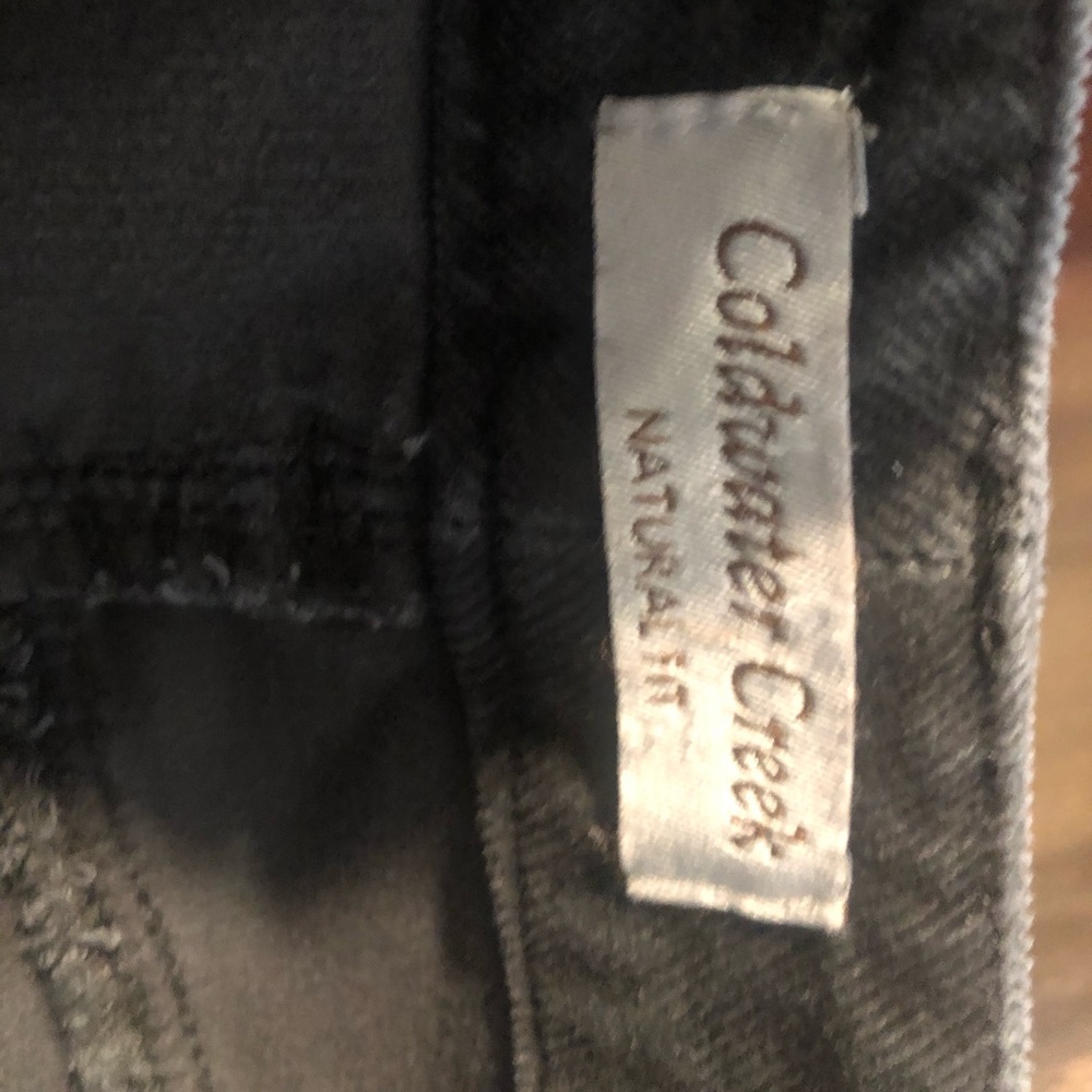 Coldwater Creek; gray corduroy pant